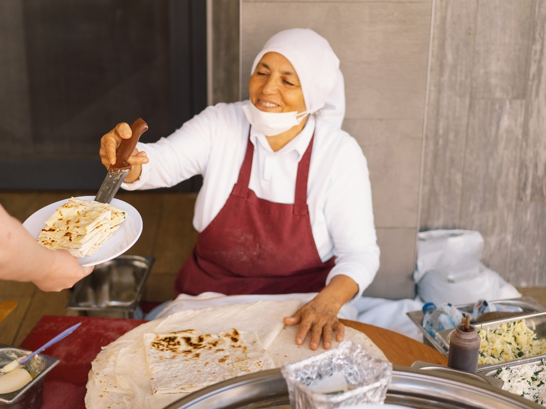 Gozleme Turkish Flatbread