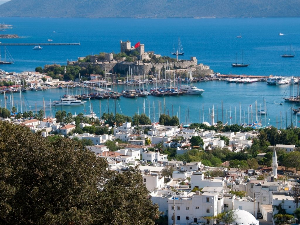 Bodrum is from air. One of the most popular disctricts in Turkey for expats.