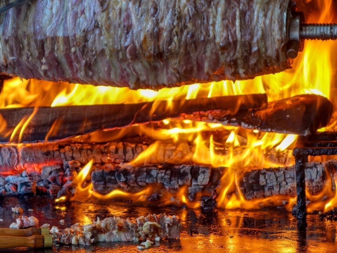 Cag Kebabi Horizontal Spit