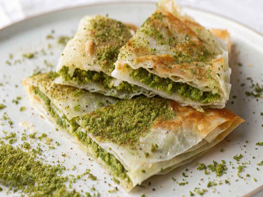 Katmer Pistachio Pastry