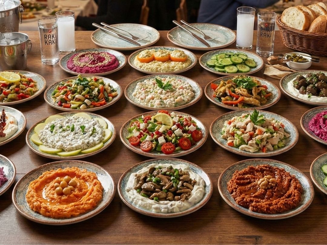 Turkish Meze Tray Culture