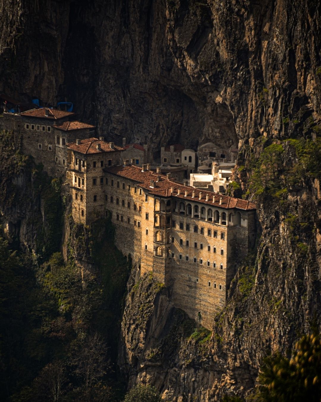 Sumela Monastery Cliff