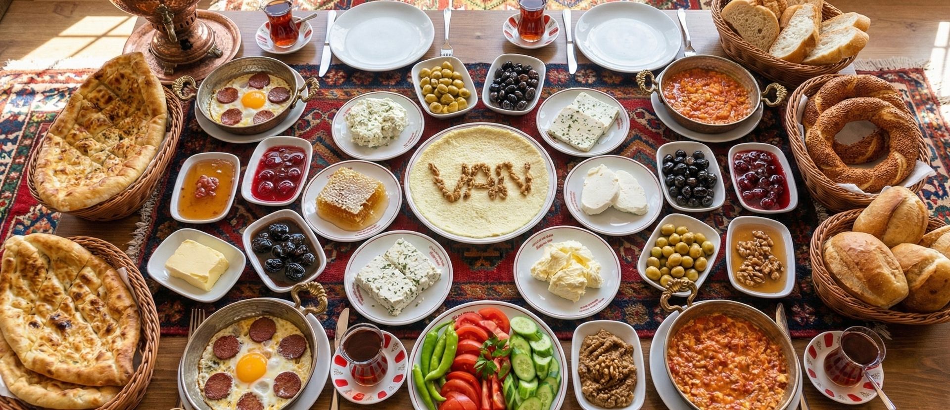 Famous Van Breakfast Spread